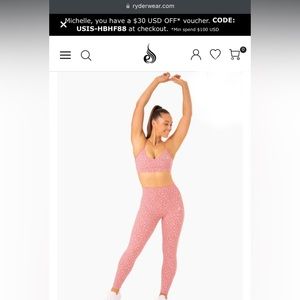 ✨SIZE L✨Ryderwear BNWT Transform High Waisted Leggings